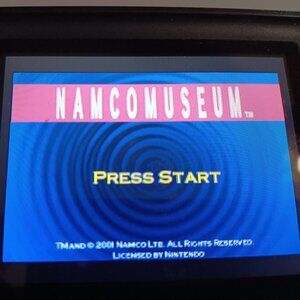 NAMCO Museum Nintendo Game Boy Advance Game GBA